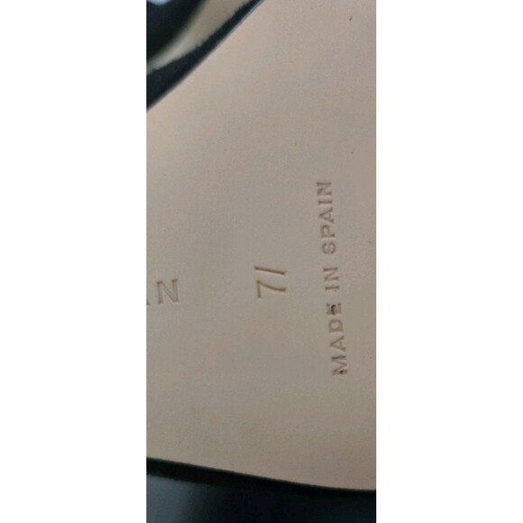 Good American Scandal Lace Up Stilleto Booties Suede Leather Trim Black 7.5 New - Picture 9 of 11